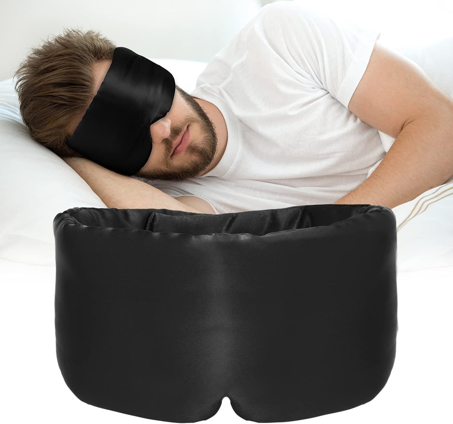 Masque pour les yeux en soie