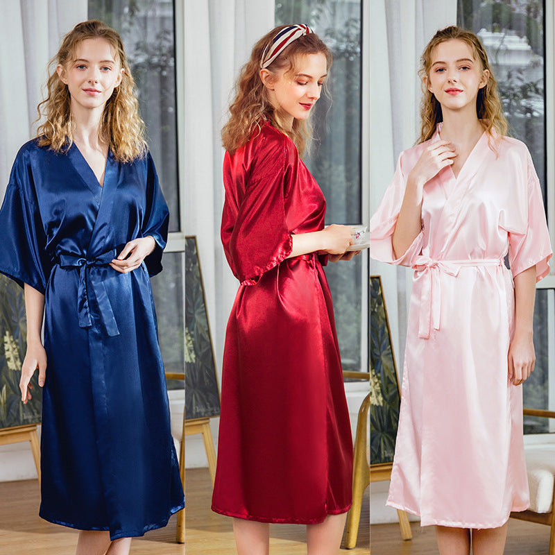 Pyjama en soie pour femme