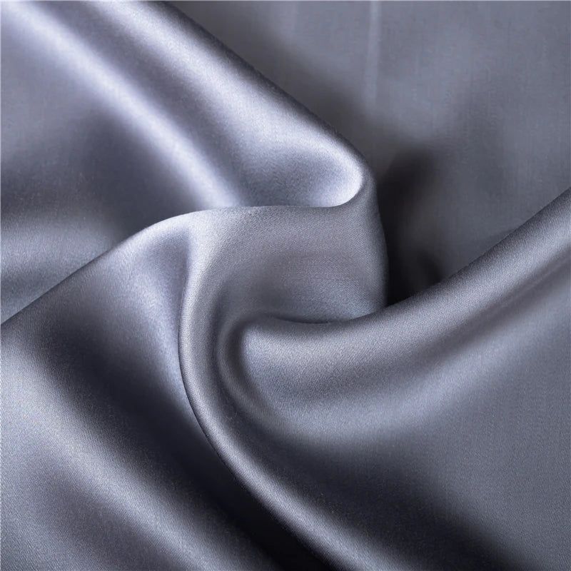 Drap plat en soie de mûrier naturelle