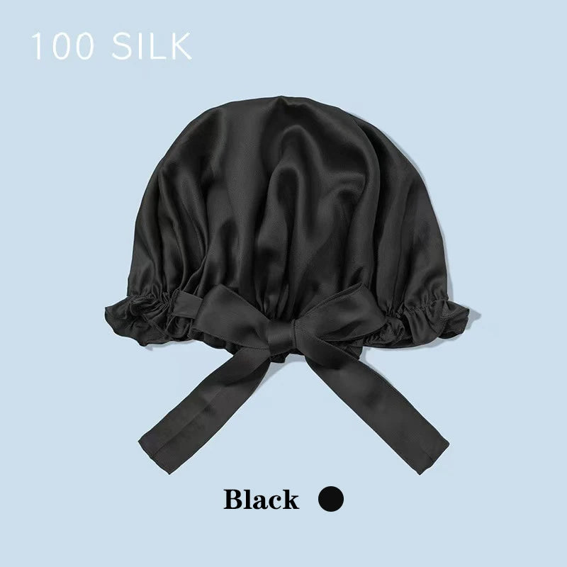 Bonnet de nuit 22 mommes 100 % soie de mûrier