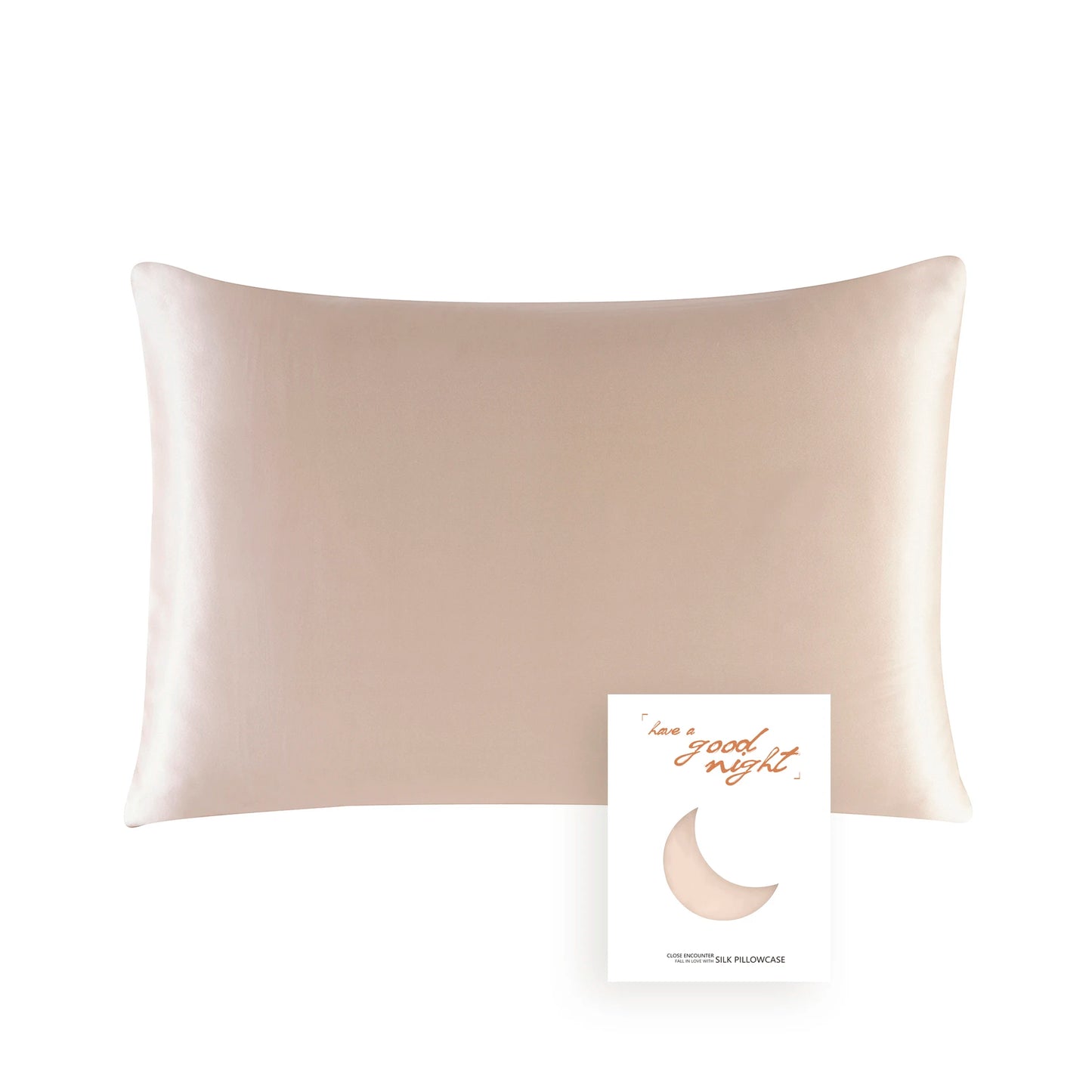 Taie d'oreiller 100% pure soie de mûrier 22 momme