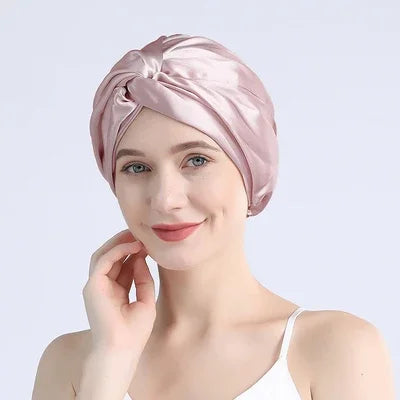 Bonnet de nuit en soie de mûrier 19 Momme