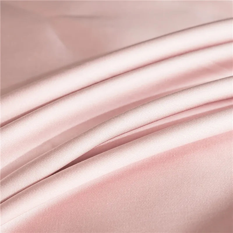 Drap plat en soie de mûrier naturelle