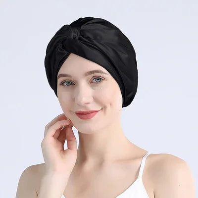 Bonnet de nuit en soie de mûrier 19 Momme