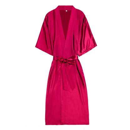 Pyjama en soie pour femme