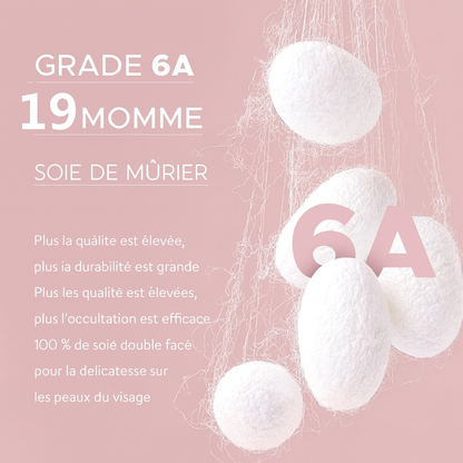 Lot de 3 chouchous en soie de mûrier 19 Momme