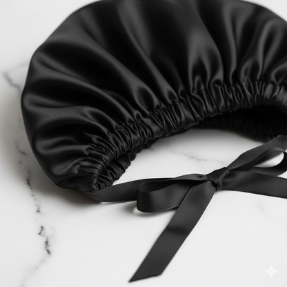 Bonnet de nuit 22 mommes en soie de mûrier