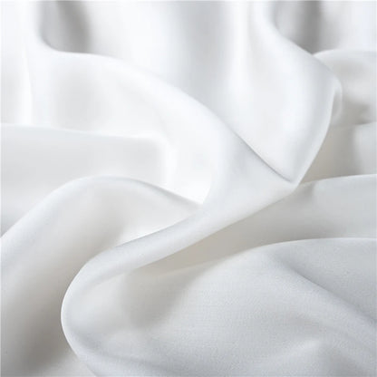 Drap plat en soie de mûrier naturelle