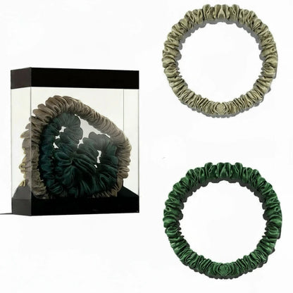 Lot de 2 chouchous en soie 19 Momme