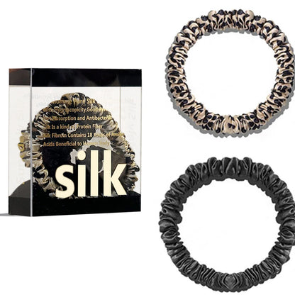 Lot de 2 chouchous en soie 19 Momme