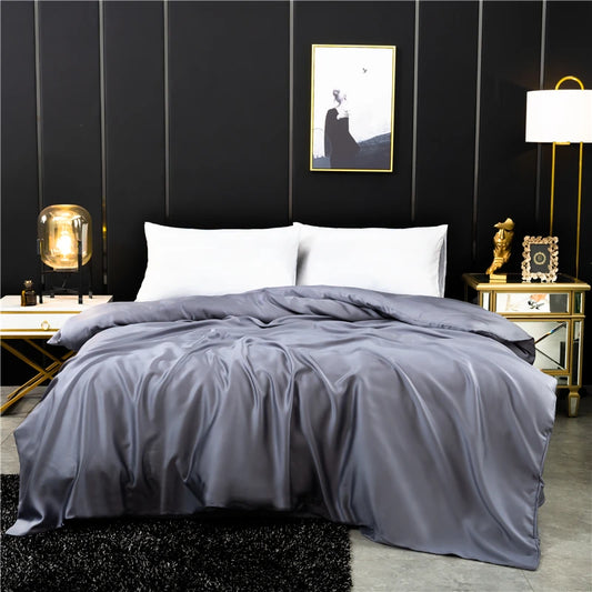 Housse de couette en soie de mûrier naturelle