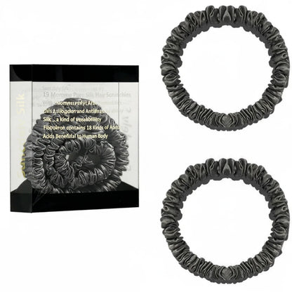 Lot de 2 chouchous en soie 19 Momme