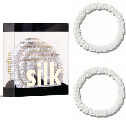 Lot de 2 chouchous en soie 19 Momme