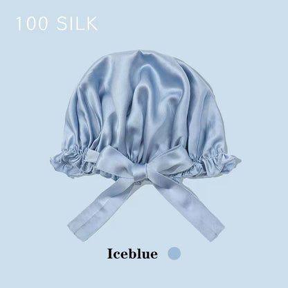 Bonnet de nuit 22 mommes 100 % soie de mûrier