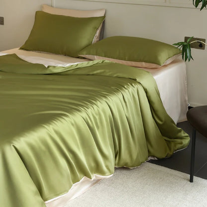 Housse de couette en soie de mûrier