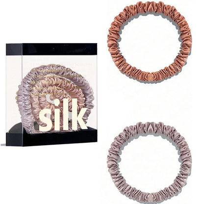 Lot de 2 chouchous en soie 19 Momme