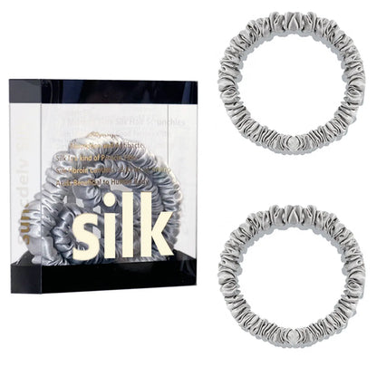Lot de 2 chouchous en soie 19 Momme